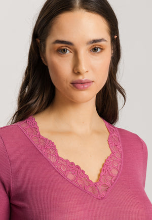 LACE24 Wolle-Seide-Shirt