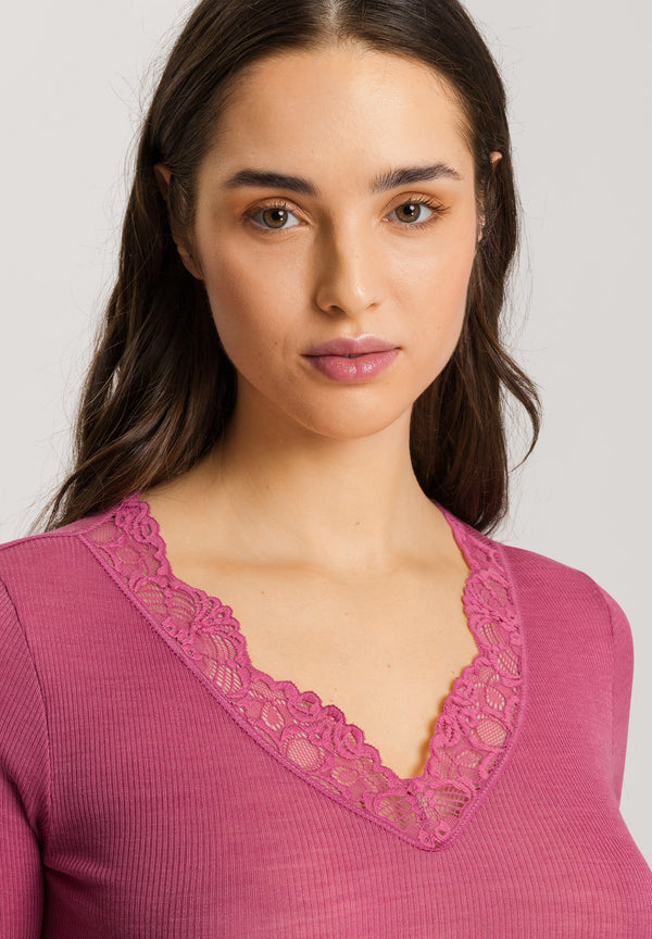 LACE24 Wolle-Seide-Shirt