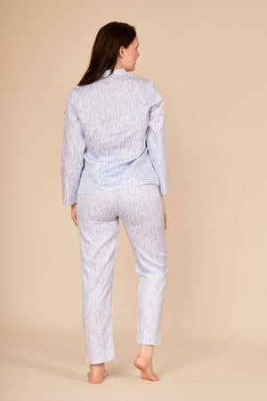 PASTELBLAU leichter Pyjama