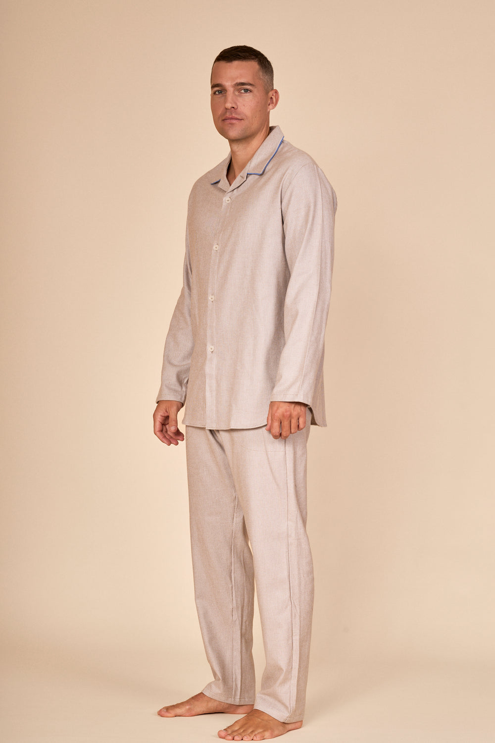 HOLZ Flanell-Pyjama