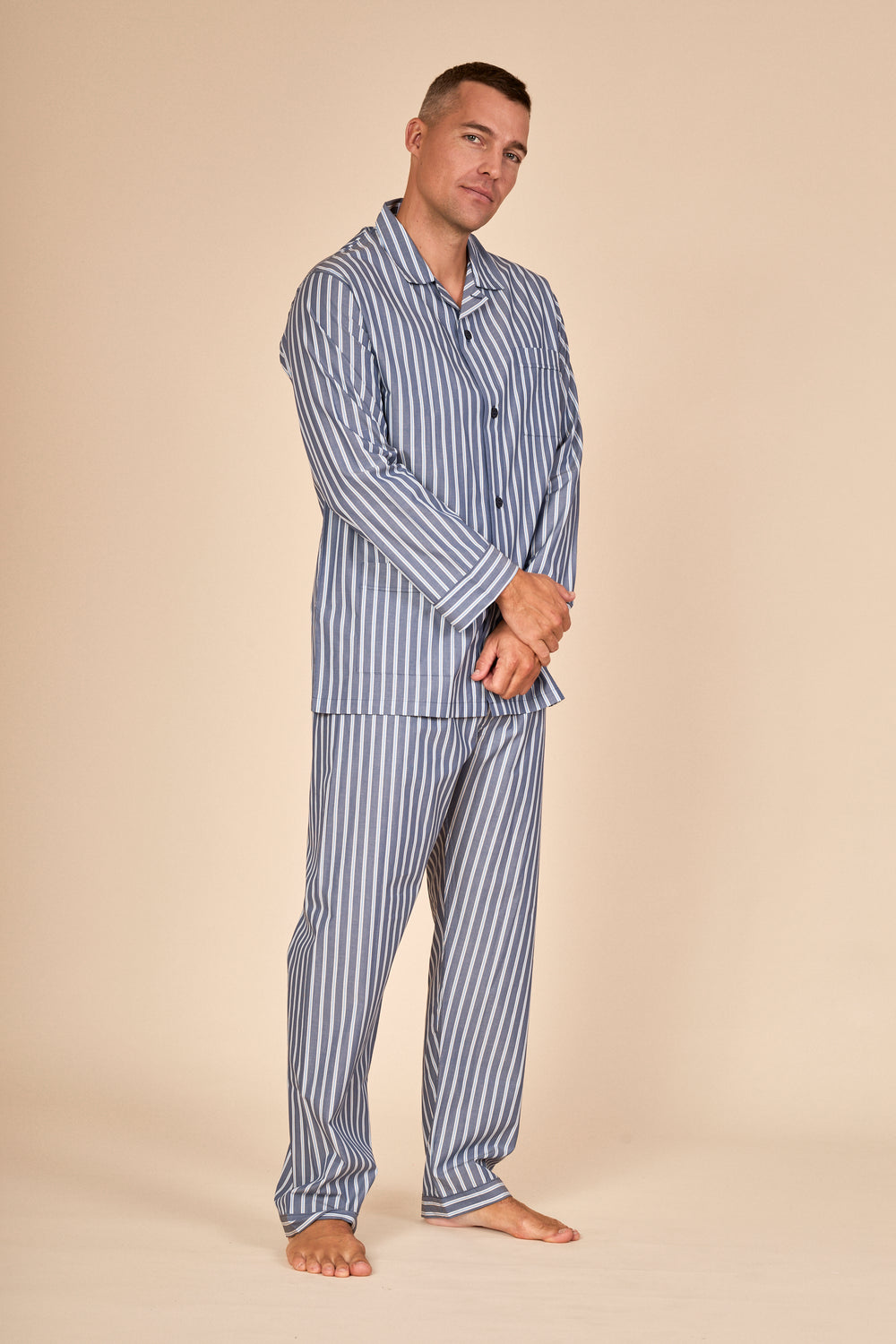 DENIM Stoff-Pyjama