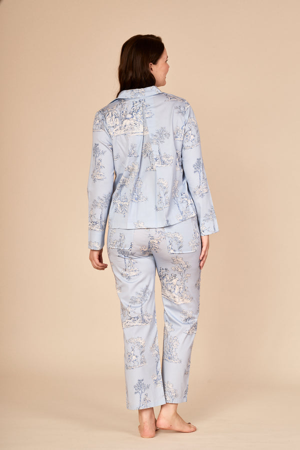 TOILE Pyjama mit Kragen