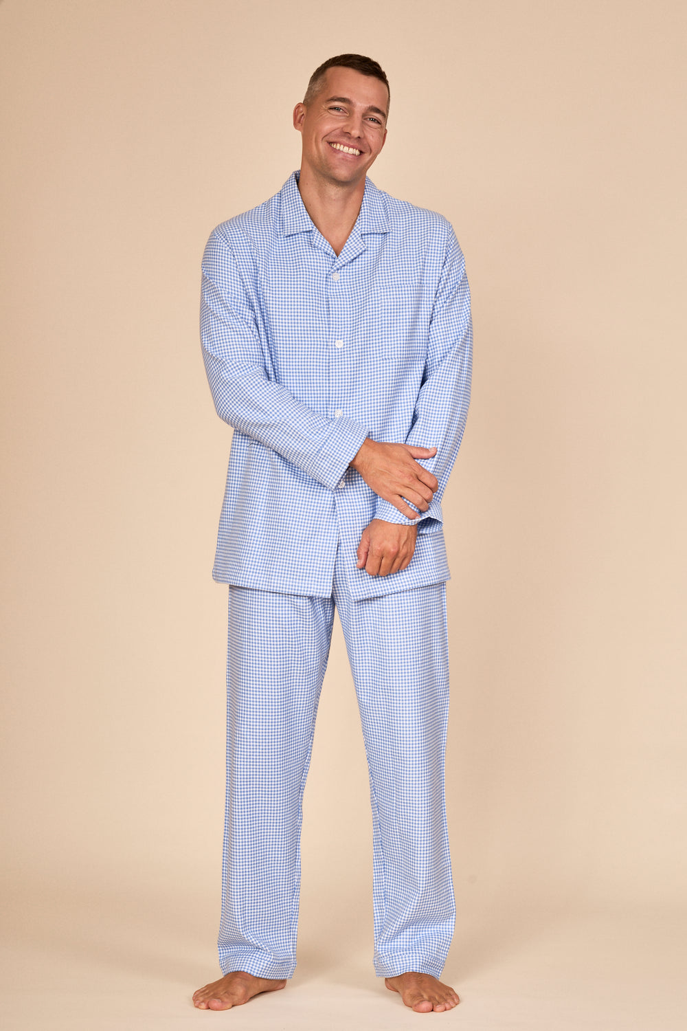 VICHY Flanell-Pyjama