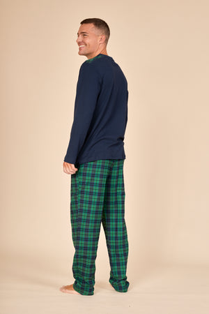 SIEBZIGER Pyjama mit Flanellhose