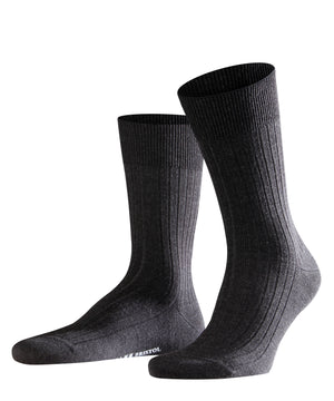 BRISTOL Merino-Socken ANTHRAZIT