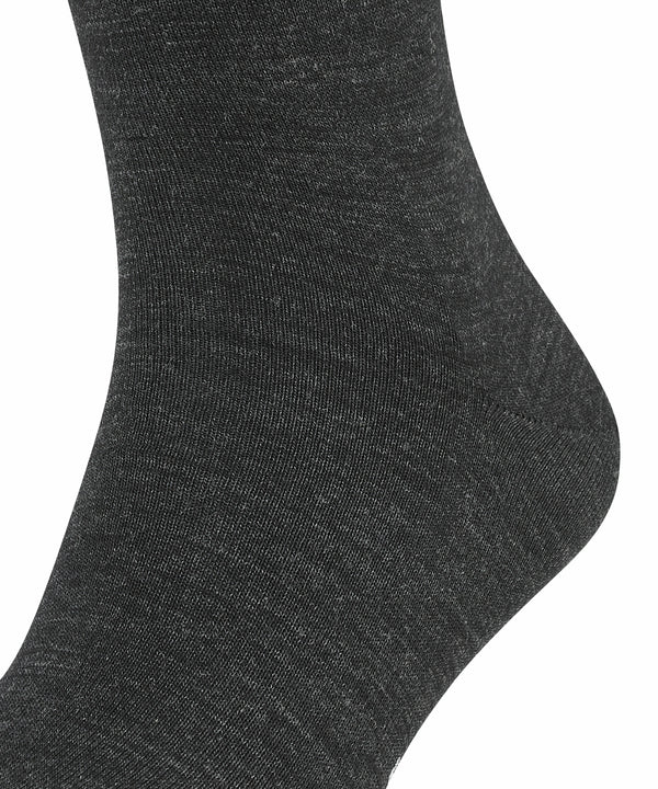 AIRPORT Merino-Socken ANTHRAZIT