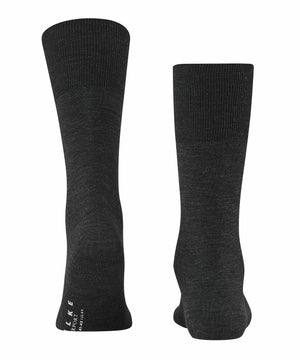 AIRPORT Merino-Socken ANTHRAZIT