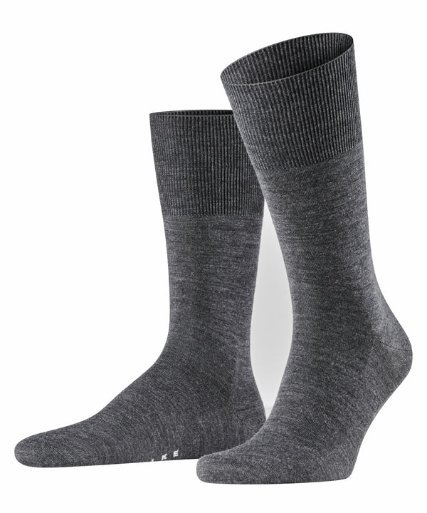 AIRPORT Merino-Socken GRAU