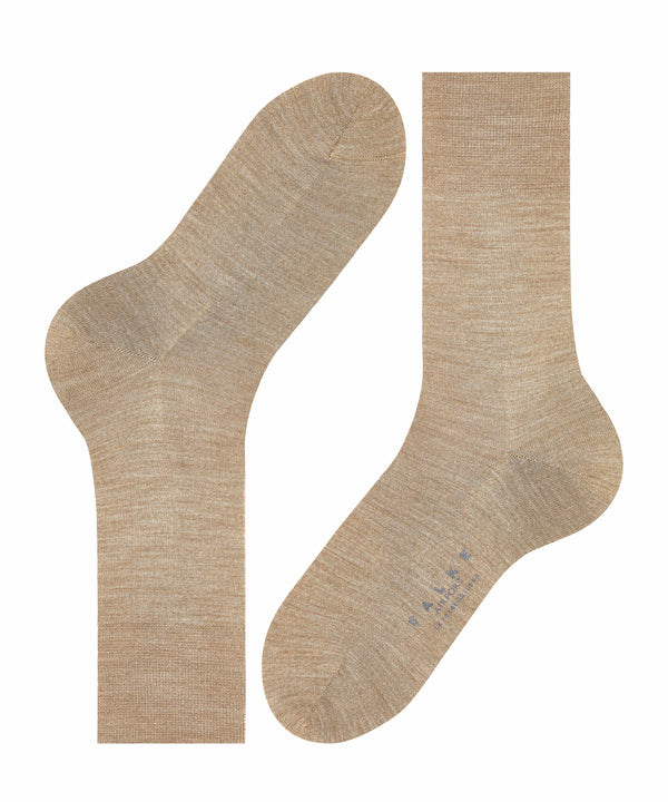 AIRPORT Merino-Socken BEIGE