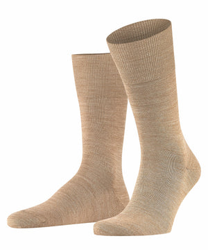 AIRPORT Merino-Socken BEIGE