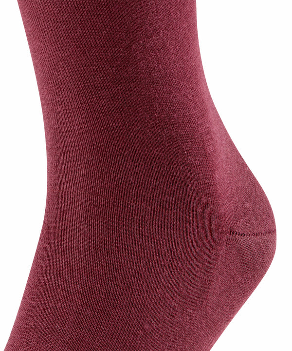 AIRPORT Merino-Socken WEINROT