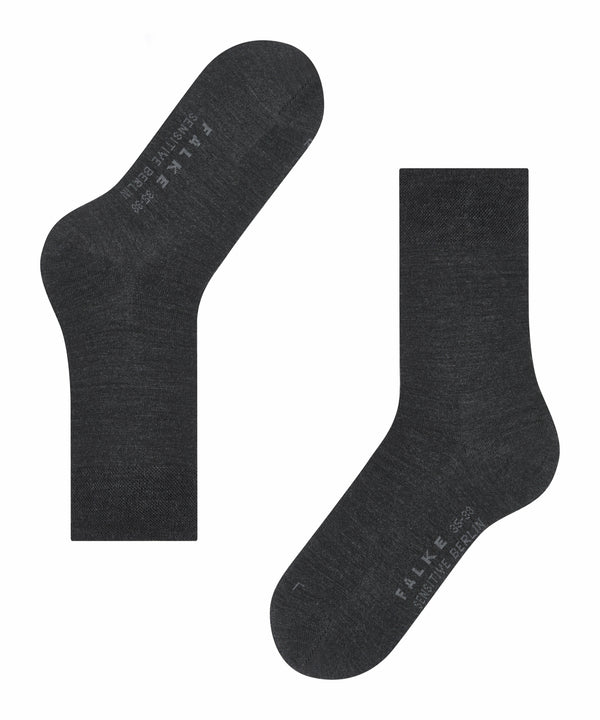 BERLIN Merino-Socken ANTHRAZIT